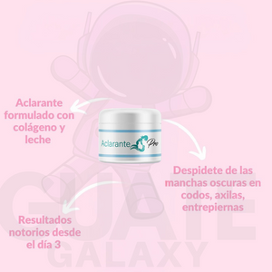 CREMA ACLARANTE CORPORAL | ACLARA, HIDRATA Y RENUEVA💫
